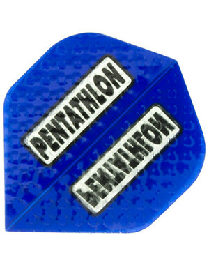 PENTATHLON Pentathlon Blue Standard Dimplex 100 Micron Thick Dart Flights