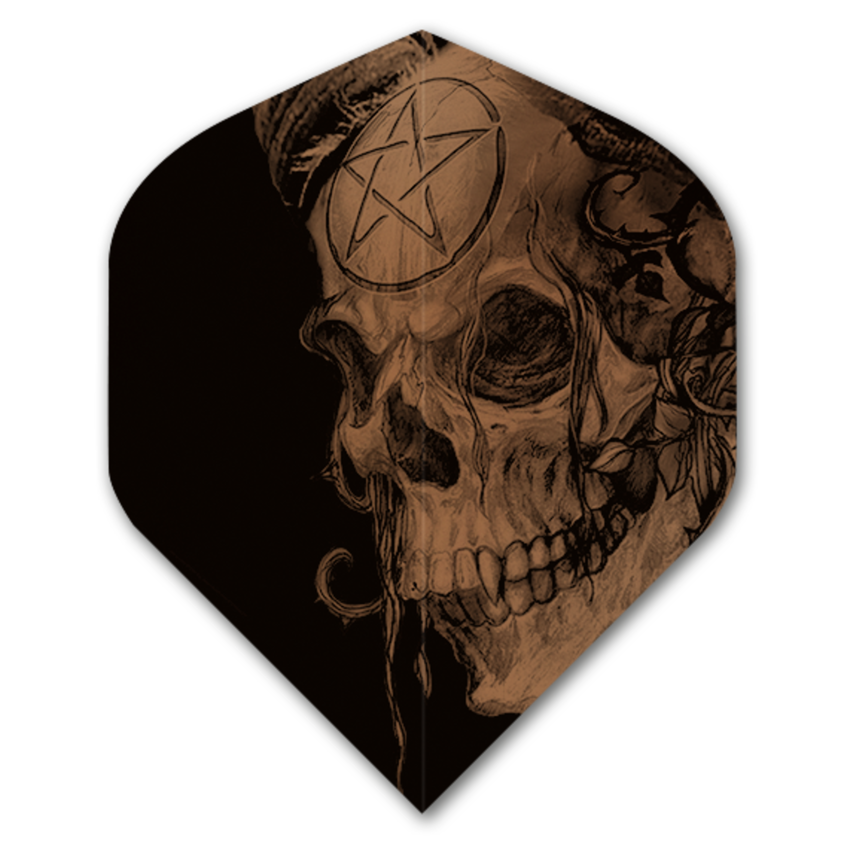 Alchemy Alchemy Copper Samain Skull Standard Dart Flights