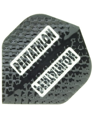 PENTATHLON Pentathlon Black Standard Dimplex 100 Micron Thick Dart Flights
