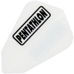 PENTATHLON Pentathlon Solid White Fantail Dart Flight