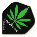 PENTATHLON Pentathlon Green Leaf Standard Dart Flight