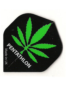 PENTATHLON Pentathlon Green Leaf Standard Dart Flights