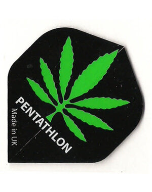 PENTATHLON Pentathlon Green Leaf Standard Dart Flights