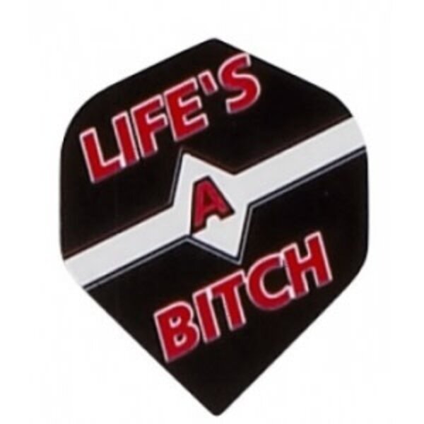 Poly Royal Life's a Bitch Standard Poly Royal Hard Dart Flight