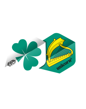 Unicorn Darts Unicorn Ultrafly .100 Shamrock Dart Flights Plus