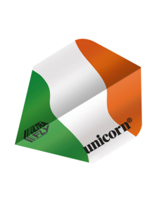 Unicorn Darts Unicorn Ultrafly .100 Ireland Flag Dart Flights Plus