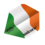 Unicorn Darts Unicorn Ultrafly .100 Ireland Flag Dart Flights Plus