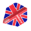 Unicorn Darts Unicorn Ultrafly .100 Union Jack Flag Dart Flights Plus