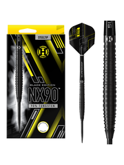 Harrows Darts Harrows NX90 Black Edition 90% Steel Tip Darts