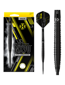 Harrows Darts Harrows NX90 Black Edition 90% Steel Tip Darts