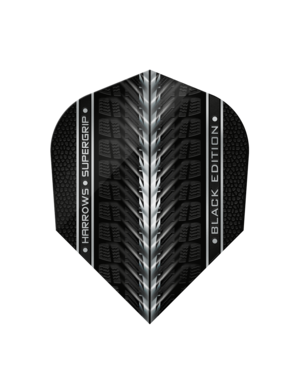 Harrows Darts Harrows Supergrip Black Edition Dart Flights