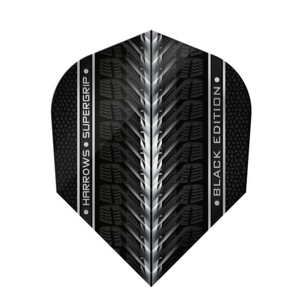 Harrows Darts Harrows Supergrip Black Edition Dart Flights