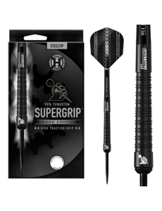 Harrows Darts Harrows Supergrip Black Edition 90% Steel Tip Darts