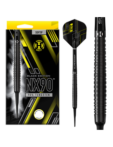 Harrows Darts Harrows NX90 Black Edition 90% Soft Tip Darts