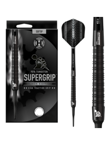 Harrows Darts Harrows Supergrip Black Edition 90% Soft Tip Darts