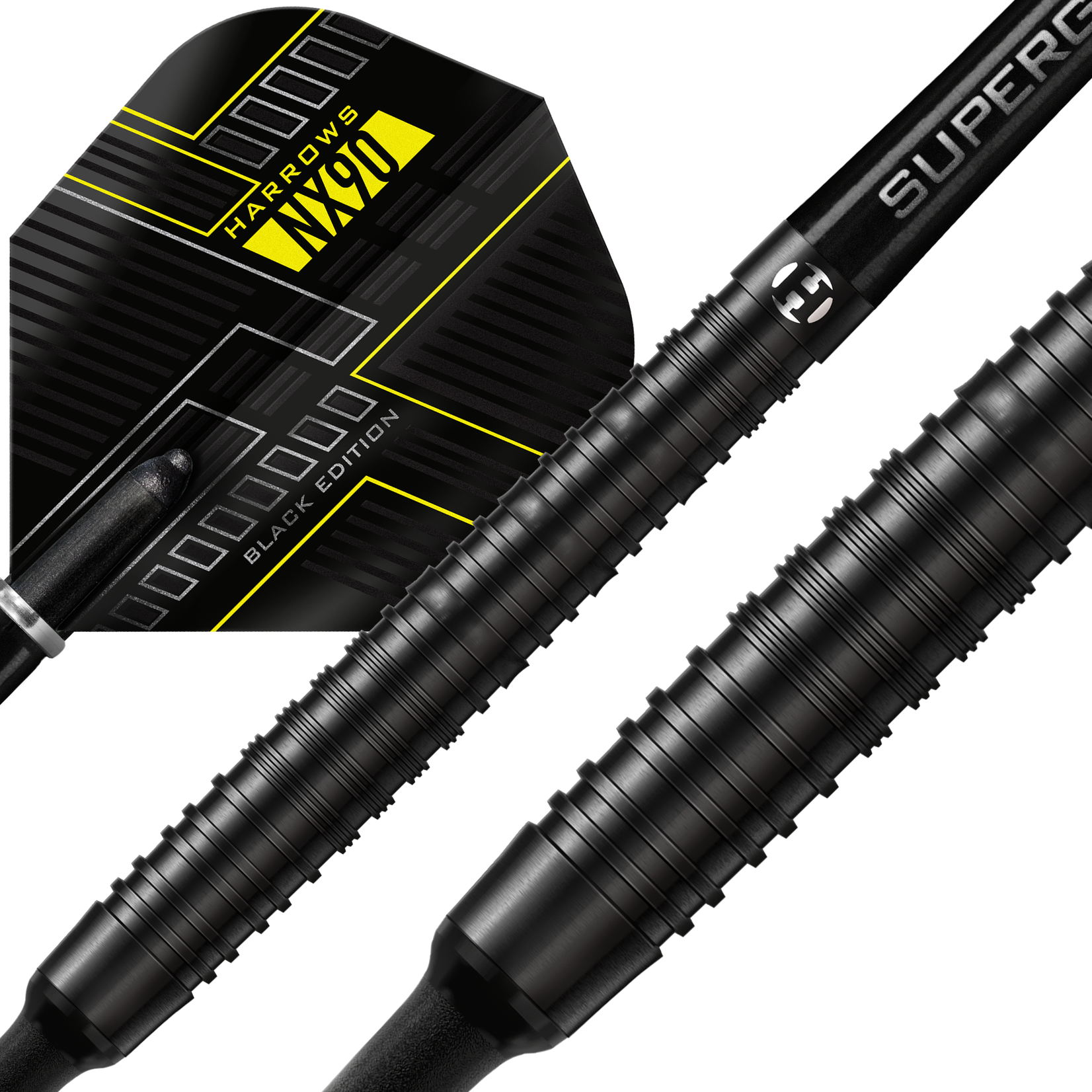 Harrows Darts Harrows NX90 Black Edition 90% Soft Tip Darts