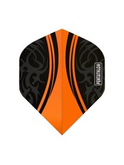 PENTATHLON Pentathlon Vizion Swish Orange Standard Dart Flights - 5 Sets