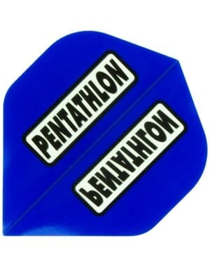 PENTATHLON Pentathlon Blue Standard Dart Flights - 5 Sets