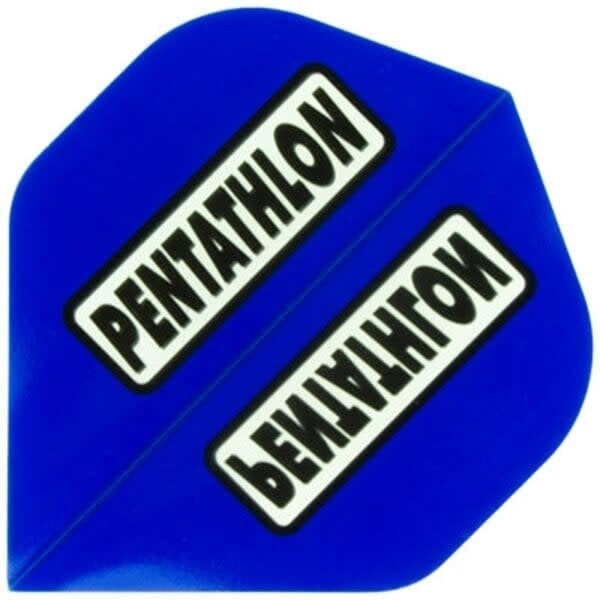 PENTATHLON Pentathlon Blue Standard Dart Flights - 5 Sets