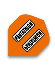 PENTATHLON Pentathlon Orange Standard Dart Flights - 5 Sets