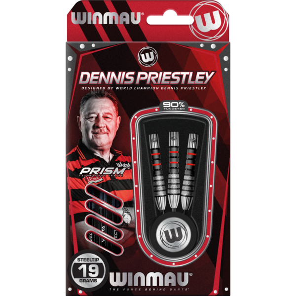 Winmau Darts Winmau Dennis Priestley Diamond 3 Zero Steel Tip Darts