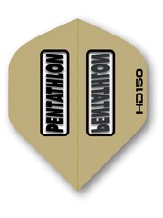 PENTATHLON Pentathlon HD150 Gold Standard 150 Micron Thick Dart Flights - 5 Sets