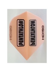 PENTATHLON Pentathlon HD150 Pink Standard 150 Micron Thick Dart Flights - 5 Sets
