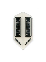 PENTATHLON Pentathlon HD150 Clear Slim 150 Micron Thick Dart Flights - 5 Sets
