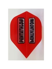 PENTATHLON Pentathlon Red Standard Dart Flights - 5 Sets