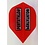 PENTATHLON Pentathlon Red Standard Dart Flights - 5 Sets