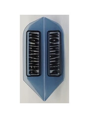 PENTATHLON Pentathlon Blue Slim Dart Flights - 5 Sets