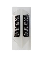 PENTATHLON Pentathlon Clear Slim Dart Flights - 5 Sets