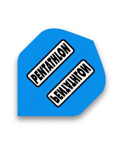 PENTATHLON Pentathlon Aqua Standard Dart Flights - 5 Sets