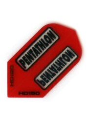 PENTATHLON Pentathlon HD150 Orange Slim 150 Micron Thick Dart Flights - 5 Sets