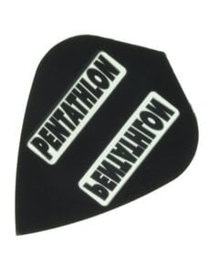 PENTATHLON Pentathlon Black Kite Dart Flights - 5 Sets
