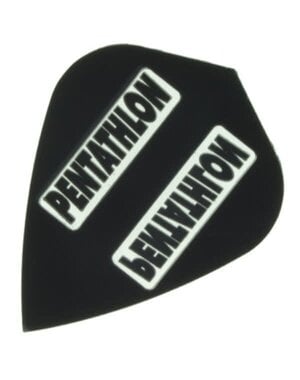 PENTATHLON Pentathlon Black Kite Dart Flights - 5 Sets