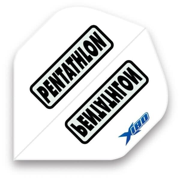 PENTATHLON Pentathlon Xtream 180 White Standard Dart Flights - 5 Sets