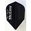 McCoy Darts McCoy Xtra Strong Standard Black with White Text The Real McCoy Dart Flights - 5 Sets