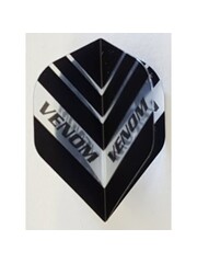 RUTHLESS Ruthless Venom 150 Black Standard Dart Flights - 5 Sets