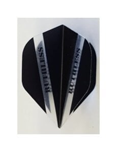 RUTHLESS Ruthless V Pro Black Standard Dart Flights - 5 Sets