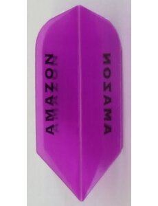 Amazon Amazon Transparent Purple Slim Dart Flights - 5 Sets