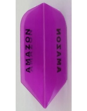 Amazon Amazon Transparent Purple Slim Dart Flights - 5 Sets