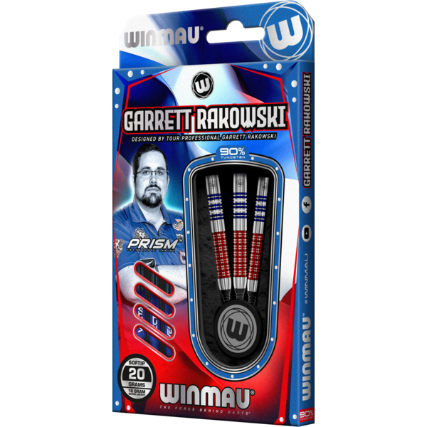 Winmau Darts Winmau Garrett Rakowski 20g Soft Tip Darts