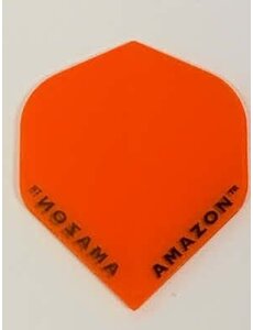 Amazon Amazon Transparent Orange Standard Dart Flights - 5 Sets