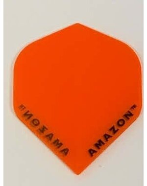 Amazon Amazon Transparent Orange Standard Dart Flights - 5 Sets