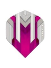 Amazon Amazon Silver Pink Standard Dart Flights - 5 Sets