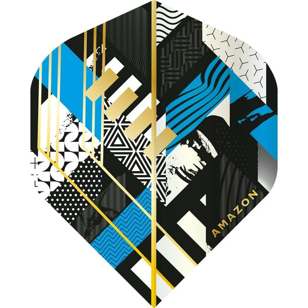 Amazon Amazon Abstract No2 Black Dart Flights