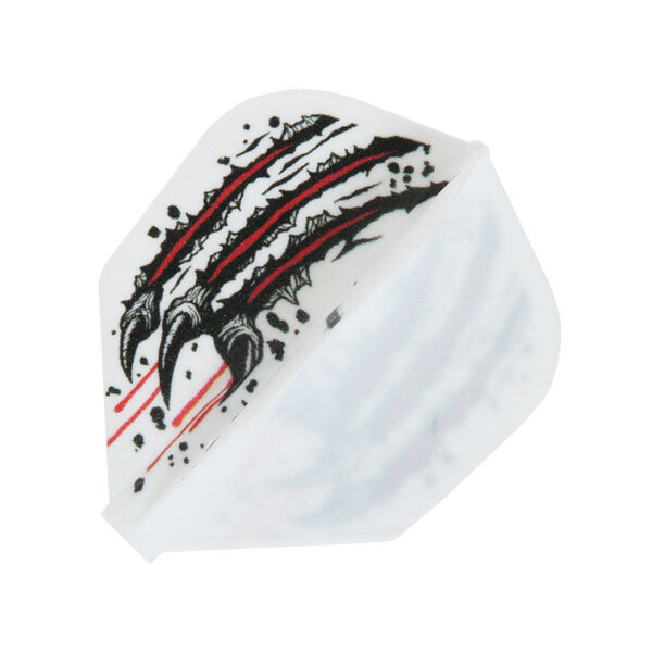 8 Flight 8 Flight George Nishitani White Shape Dart Flights