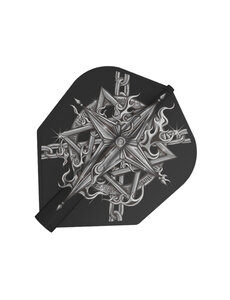 8 Flight 8 Flight Mitsumasa Hoshino G2 Black Standard Dart Flights