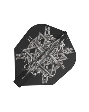 8 Flight 8 Flight Mitsumasa Hoshino G2 Black Standard Dart Flights